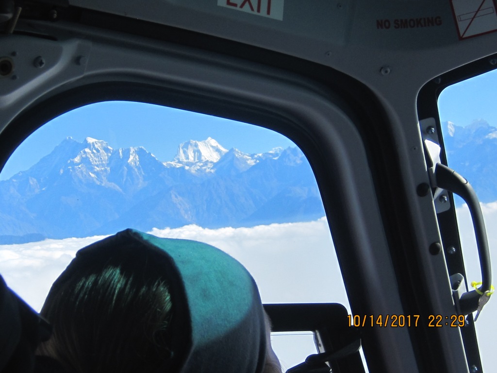 Everest view helicopter tour