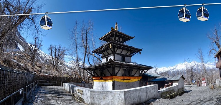 Muktinath cable car